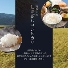 画像をギャラリービューアに読み込む, 産地直送 | 南魚沼産 塩沢地区限定 しおざわコシヒカリ 2kg